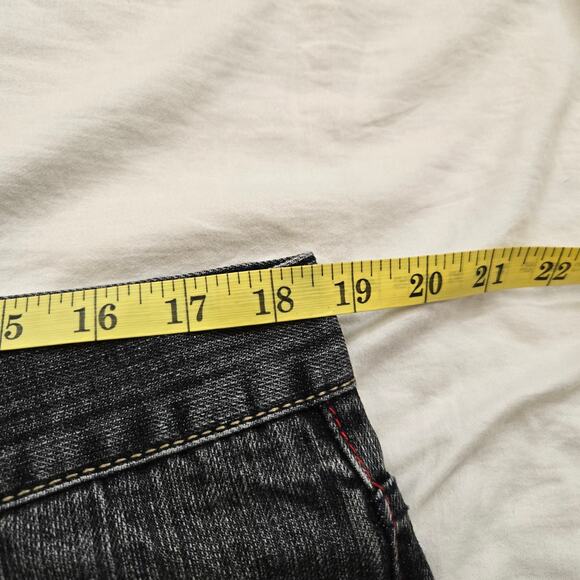 Vintage Coogi Jeans Size 36x34 Black Wash Embroidered Denim Y2K Baggy Fit - Picture 8 of 13